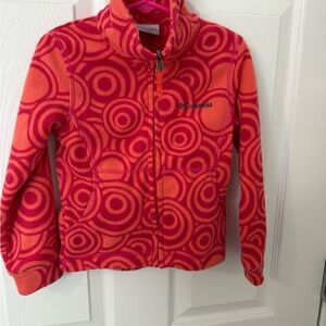 Columbia Kids' Vibrant Patterned Full Zip Fleece Jacket